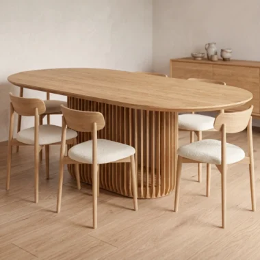 Mesa de comedor Tissu
