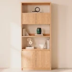 biblioteca-alta-madera-roble-escandinava-homzzy-haven