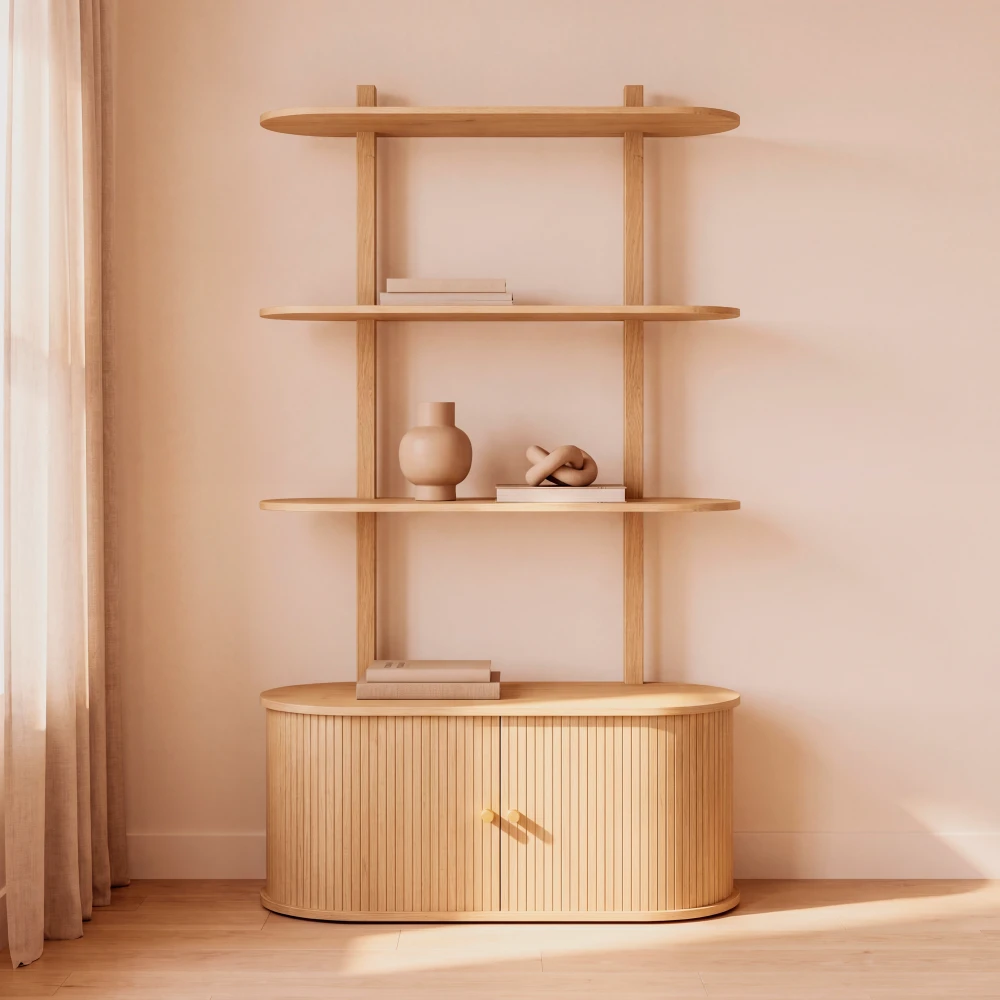 organizador-libros-roble-minimalista-homzzy-cambridge