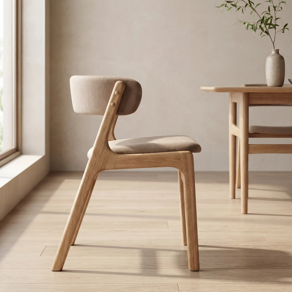 silla-comedor-madera-roble-tapizada-crema-homzzy-delmonta-cartagena Silla de comedor roble macizo tapizada Delmonta – Cartagena | Homzzy