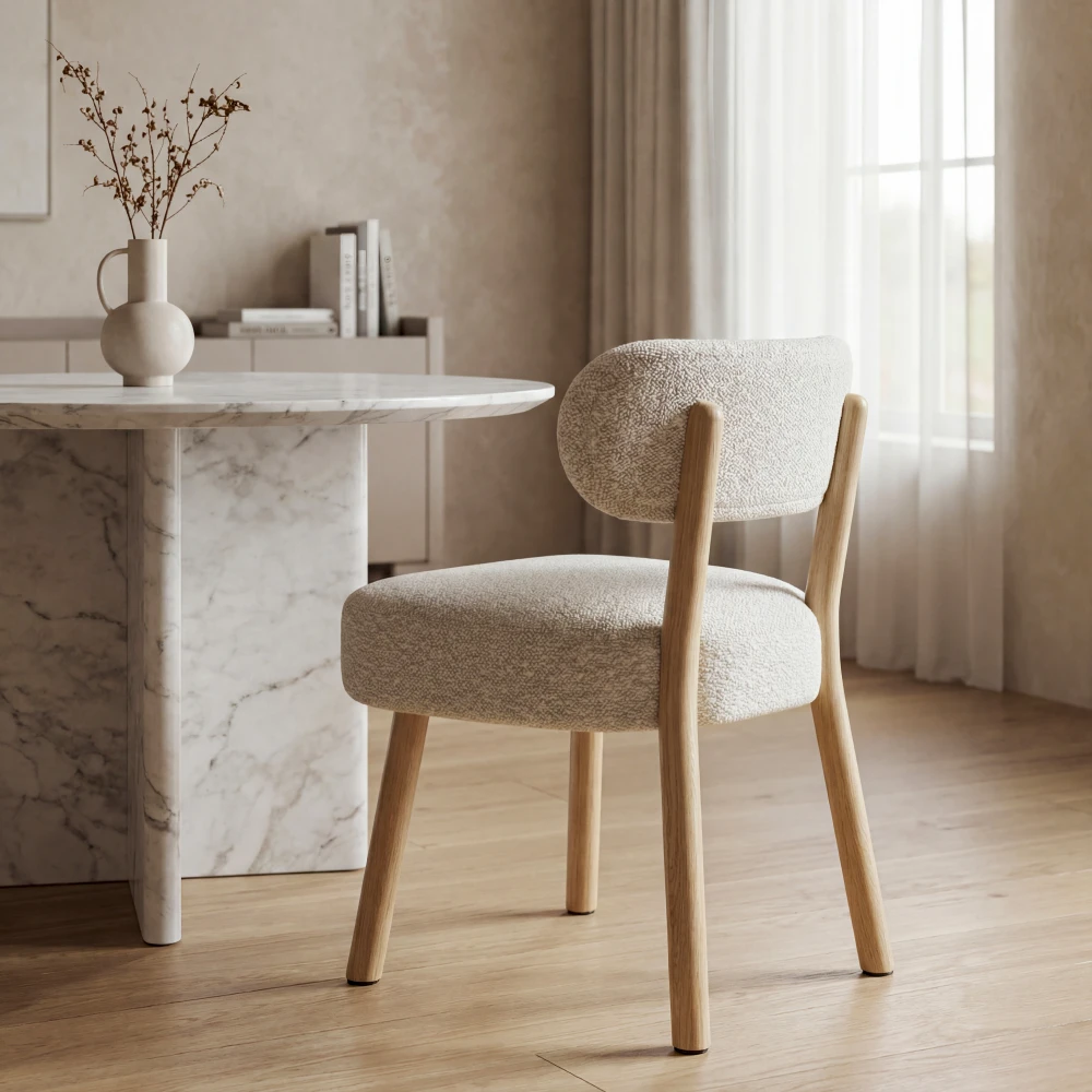 silla-comedor-minimalista-crema-madera-homzzy-verona Silla de comedor moderna minimalista Verona en roble | Homzzy