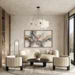 sofa-boucle-crema-forma-redonda-sala-homzzy-castell