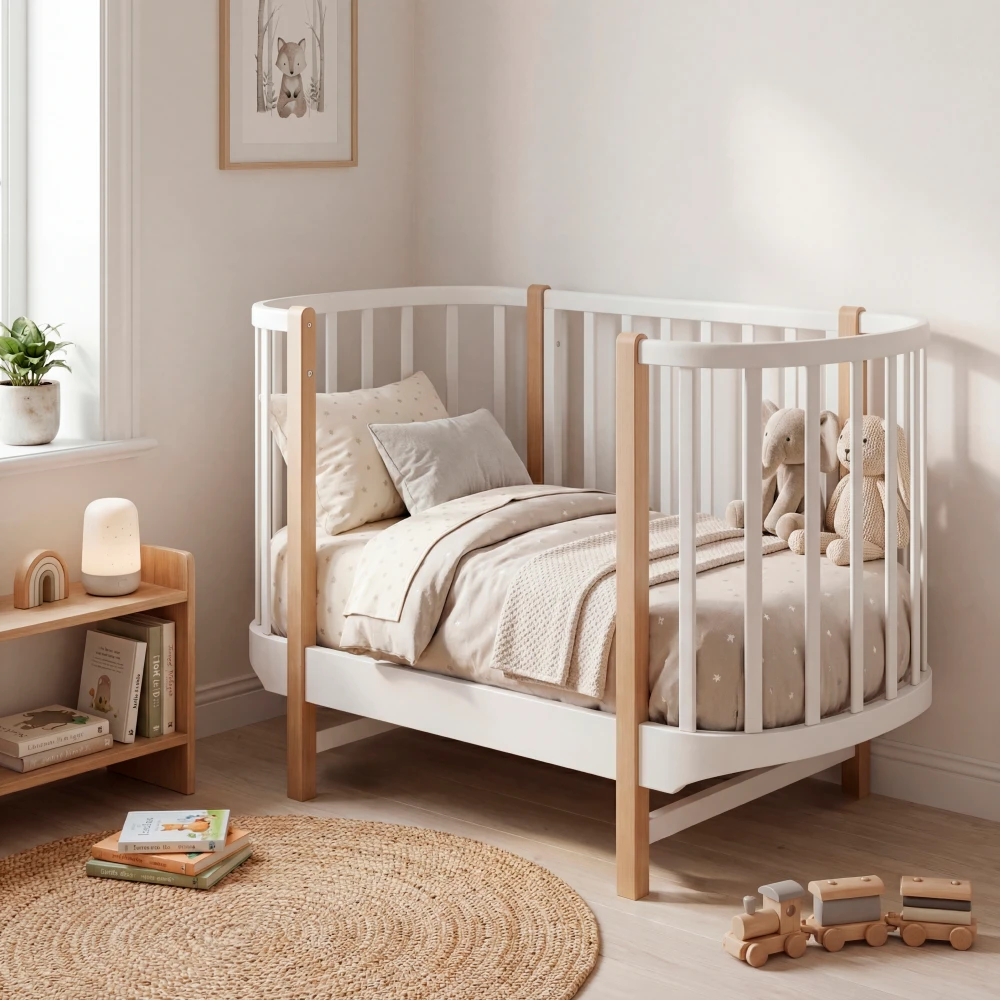 cuna-bebe-madera-roble-nordica-convertible-homzzy-dreamland Cuna nórdica convertible de madera roble — Homzzy Dreamland