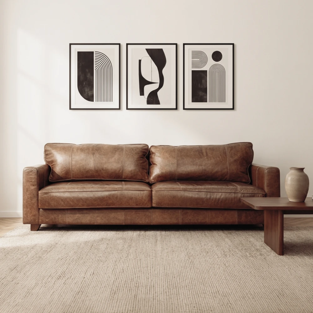 sofa-cuero-marron-3-puestos-sala-homzzy-seron-bogota
