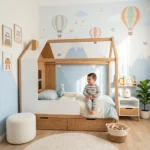 cama-nino-casita-ventana-madera-roble-homzzy-marceau