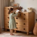 comoda-alta-5-cajones-roble-natural-homzzy-corvin
