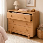 comoda-infantil-3-cajones-patas-curvas-madera-roble-homzzy-liselle