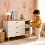 comoda-bebe-bicolor-puerta-3-cajones-madera-roble-homzzy-mireille-bogota
