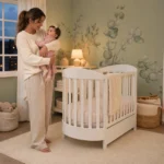 cuna-bebe-barras-blancas-oval-madera-roble-homzzy-nocturne