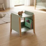 mesa-de-noche-infantil-verde-sage-estantes-abiertos-madera-roble-homzzy-faelan