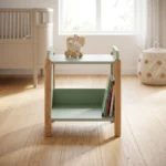 mesa-de-noche-infantil-verde-sage-estantes-abiertos-madera-roble-homzzy-faelan
