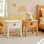 mesa-de-noche-infantil-madera-roble-cajon-perilla-estrella-homzzy-larke-barranquilla