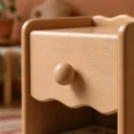 mesa-de-noche-infantil-madera-roble-borde-ondulado-cajon-festoneado-homzzy-wysteria-barranquilla