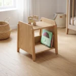mesa-de-noche-infantil-verde-sage-estantes-abiertos-madera-roble-homzzy-faelan