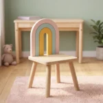 silla-infantil-madera-roble-respaldo-arcoiris-homzzy-isadora-bogota