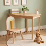 silla-infantil-madera-roble-respaldo-arcoiris-homzzy-isadora-bogota